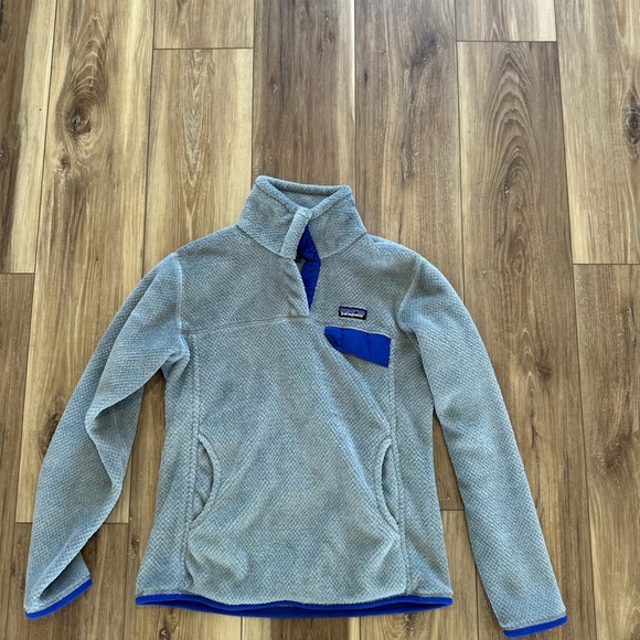 Patagonia womens re-tool snap Fleece Pullover size medium - Picture 1 of 5